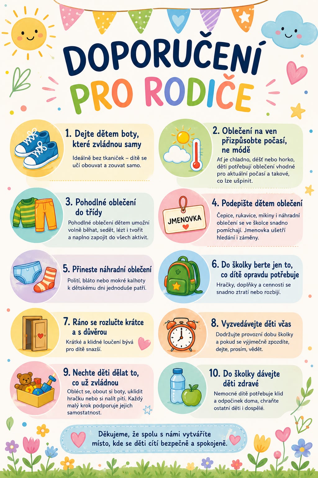 Doporučení pro rodiče